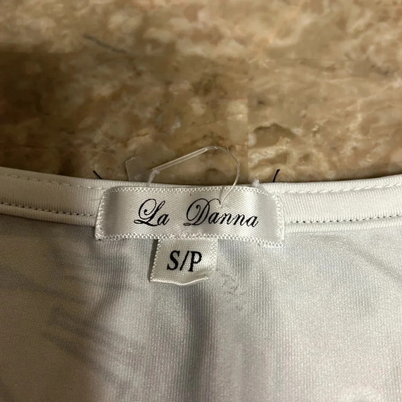 Graphic collage design dress,beads ,pop art design print retro vibe, Sm.,artsy, - Picture 6 of 17